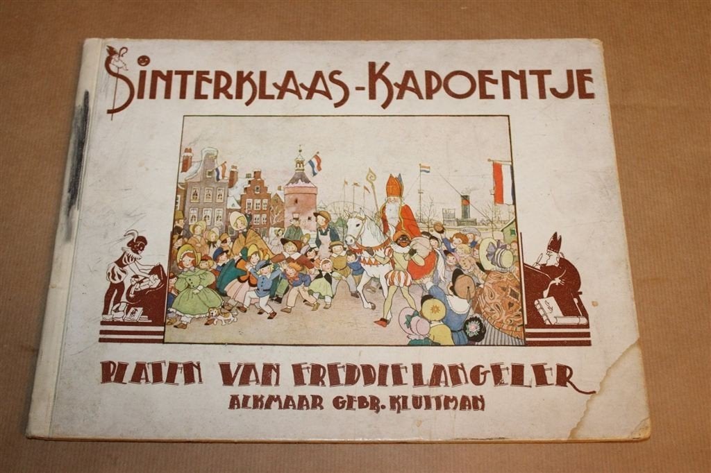Sinterklaas-Kapoentje — Freddie Langeler 3e Druk 1952, Gebruikt, -, -, Ophalen of Verzenden