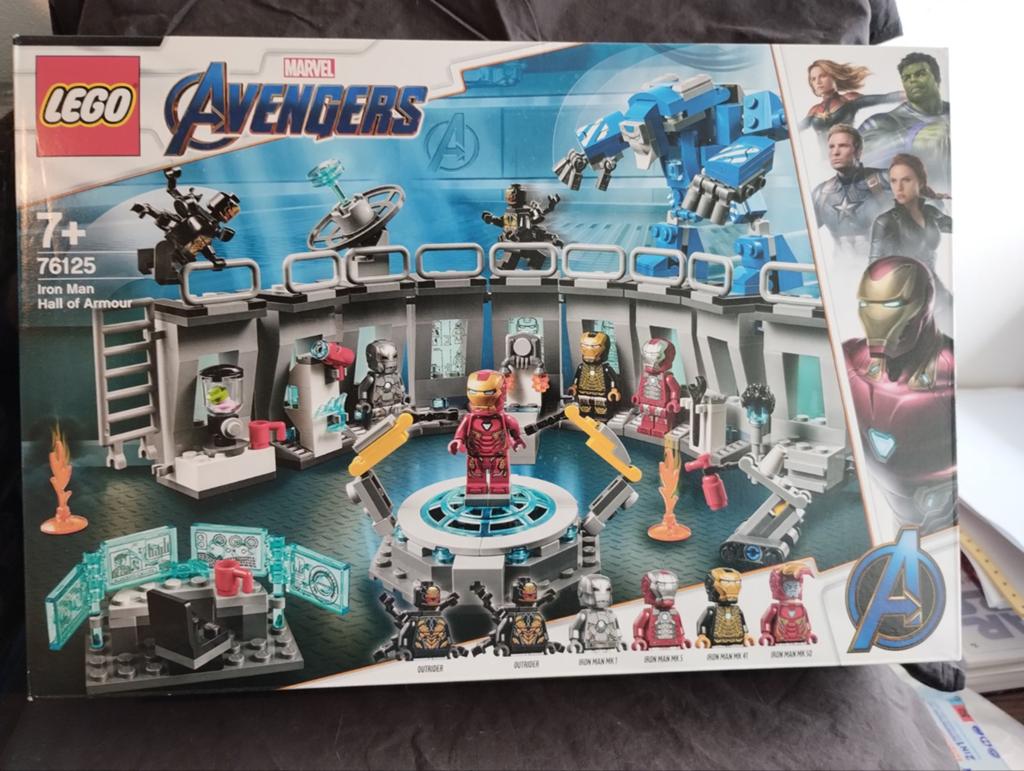 LEGO Marvel Avengers Iron Man Hall of Armour (76125), Compleet, Marvel, Lego, Ophalen of Verzenden