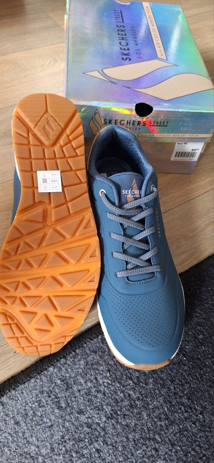 Skechers, Skechers, Blauw, Nieuw, Ophalen of Verzenden