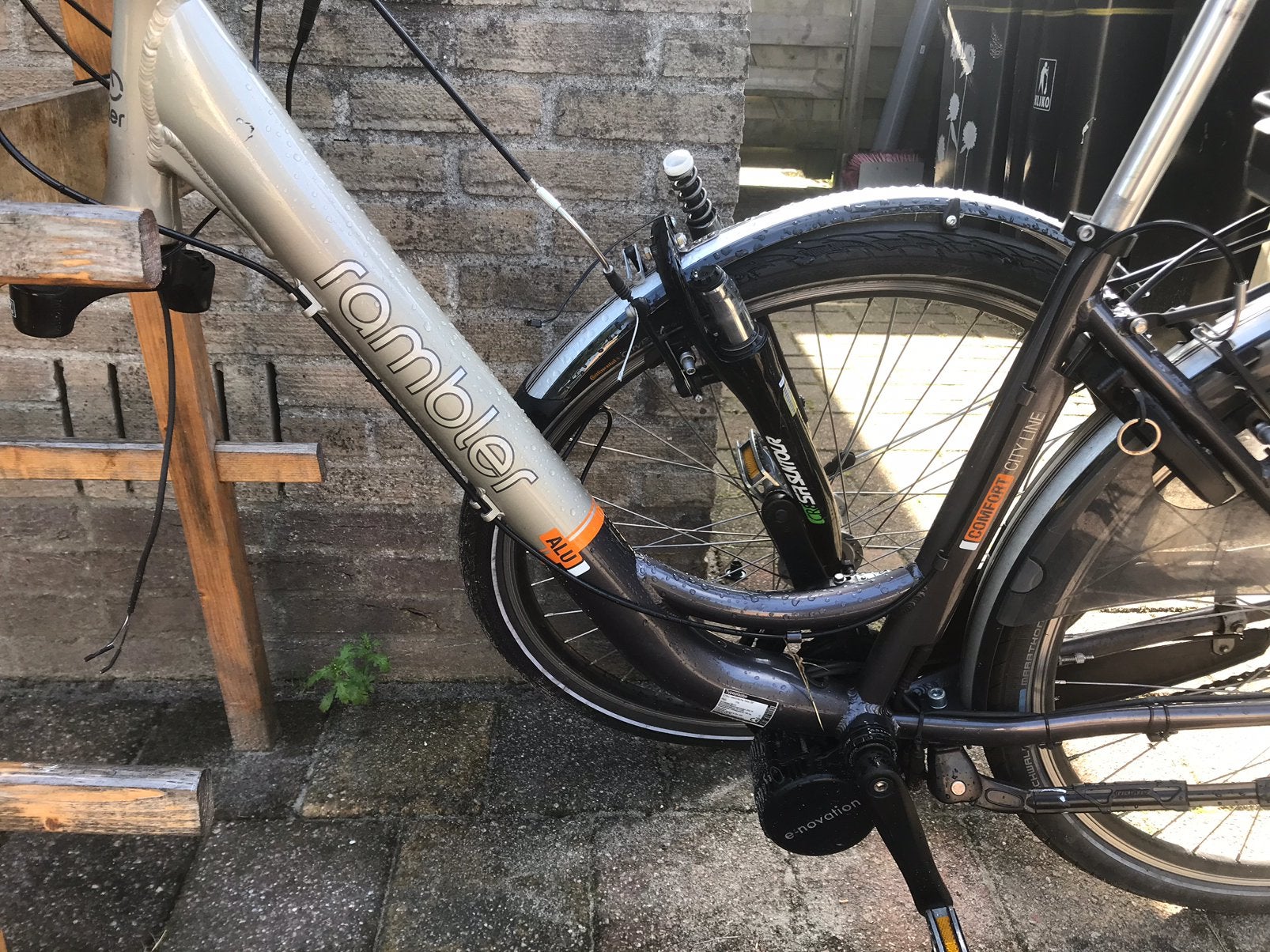 Rambler Prophete Alu City Line Schadefiets voor onderdelen, Ophalen, Gebruikt