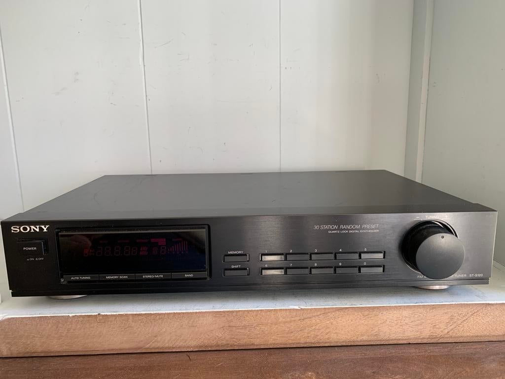 Sony ST-S120 FM/AM Tuner - Digitale Synthesizer, Ophalen of Verzenden, Gebruikt, Analoog