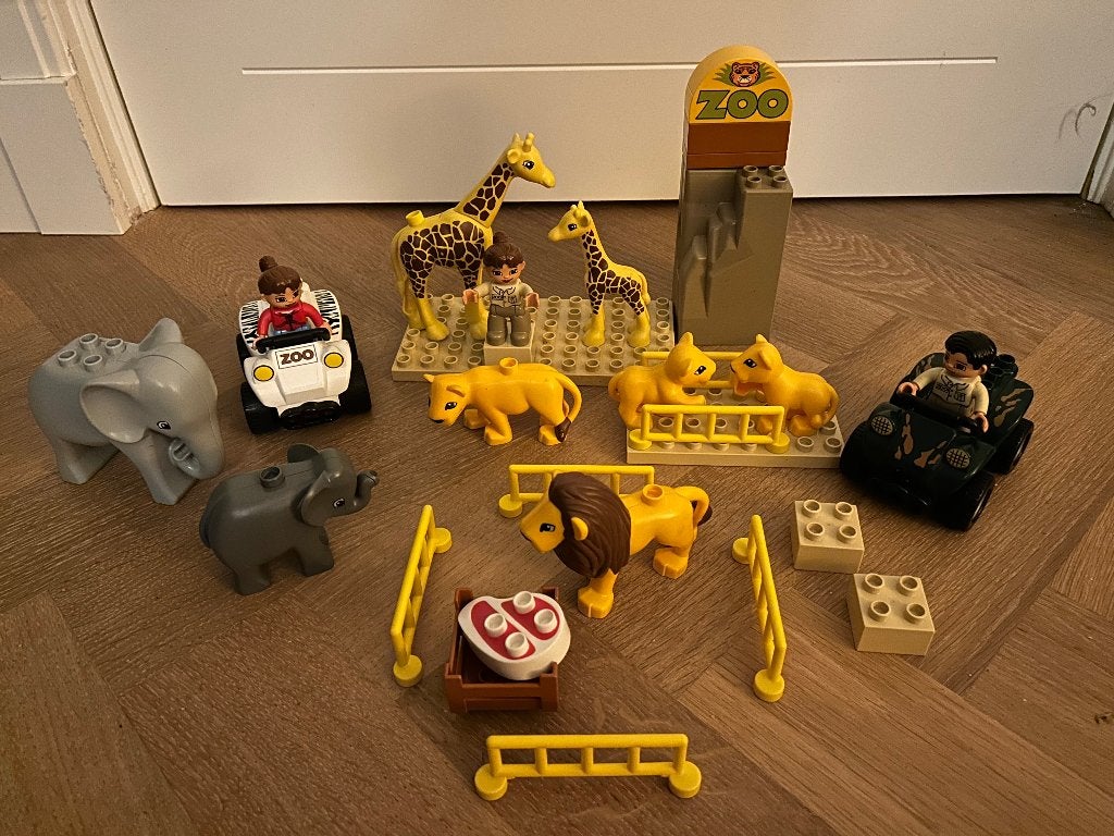 Duplo ZOO set dierentuin, Ophalen of Verzenden, Zo goed als nieuw, Duplo