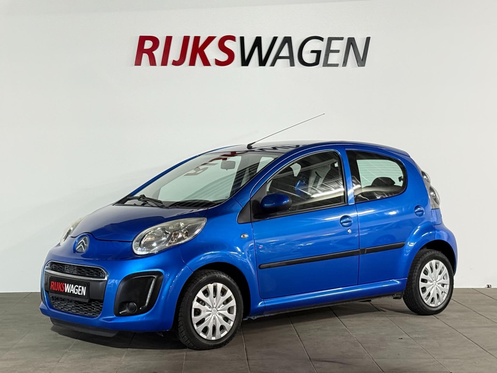 Citroen C1 1.0 Collection Airco/Elektrische ramen/APK, Auto's, Voorwielaandrijving, Gebruikt, Blauw, C1