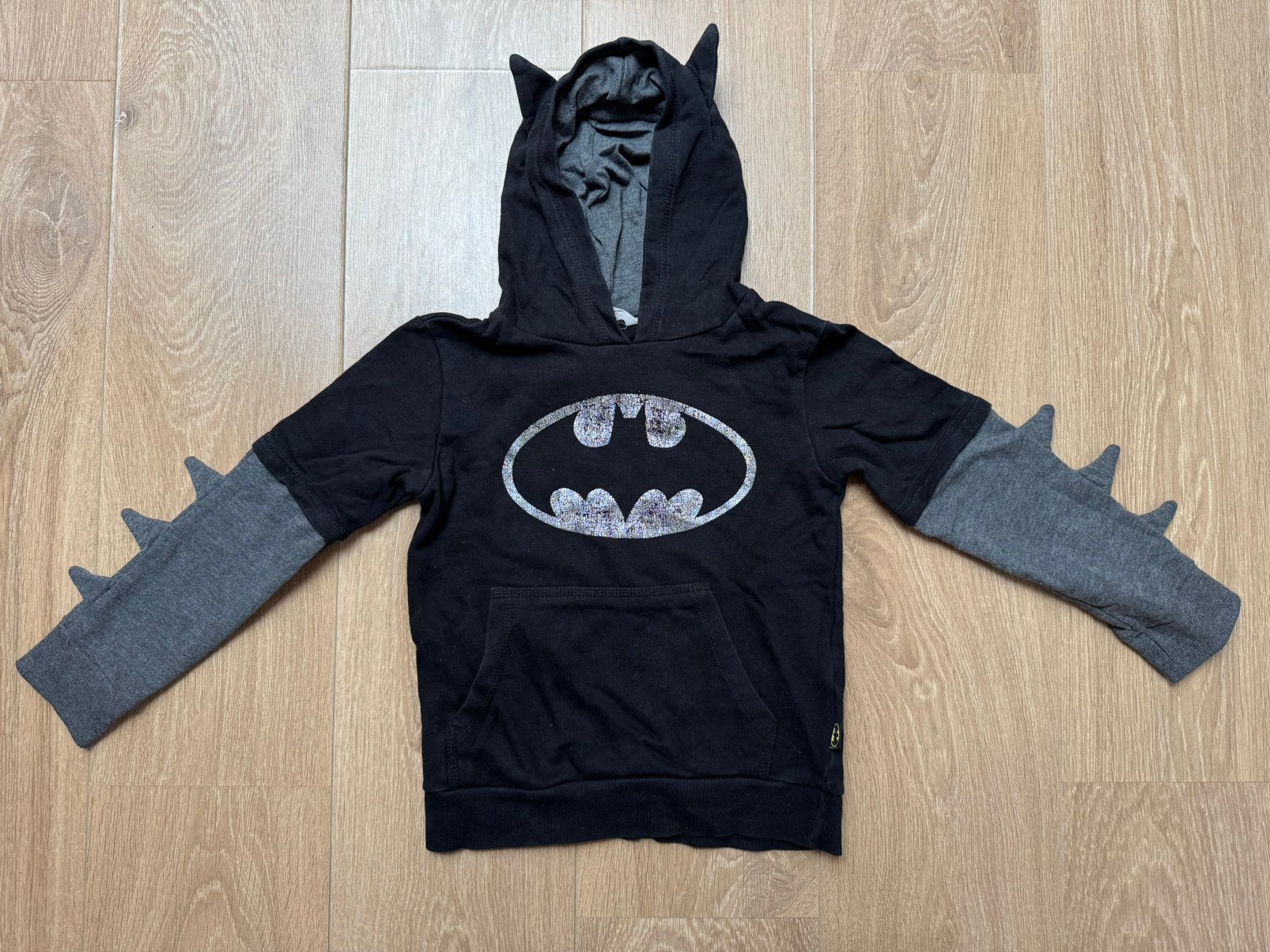 H&M Batman trui zwart/grijs maat 122/128, Kinderen en Baby's, Kinderkleding | Maat 122, Ophalen of Verzenden, Gebruikt, Jongen