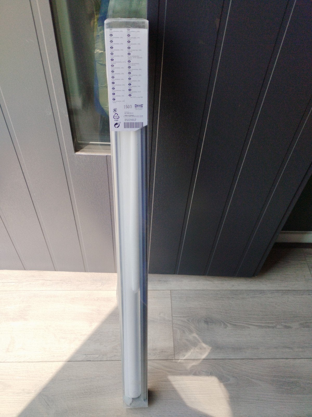 IKEA SKOGSKLÖVER Rolgordijn 83cm - Nieuw in verpakking, Huis en Inrichting, Stoffering | Gordijnen en Lamellen, Wit, Nieuw, Ophalen of Verzenden