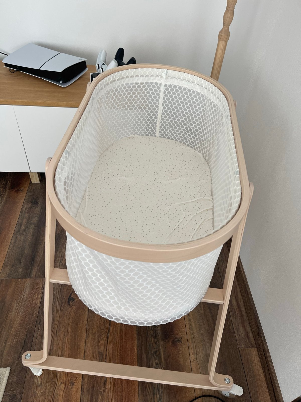 Ikea Bassinet Alskvard met matras, Kinderen en Baby's, Babywiegjes en Ledikanten, Ophalen of Verzenden, Zo goed als nieuw, Wieg