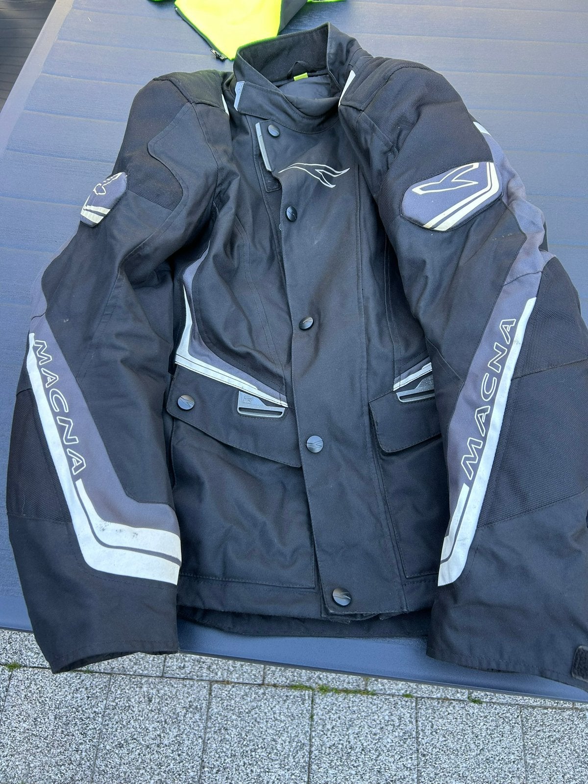 Macna 4 seizoenen jas met reflectie hesje, Ophalen of Verzenden, Tweedehands, Jas | textiel