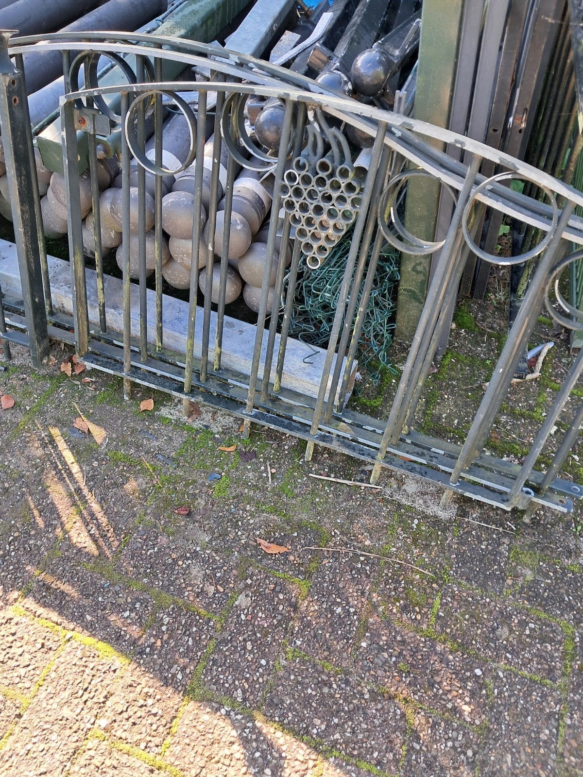 sier  hekje, Ophalen, Gebruikt, IJzer, Sierhekwerk