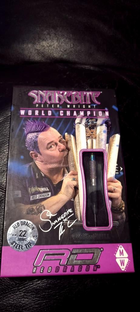 Peter Wright Diamond Edition darts 22g steel tip – nieuw, Ophalen of Verzenden