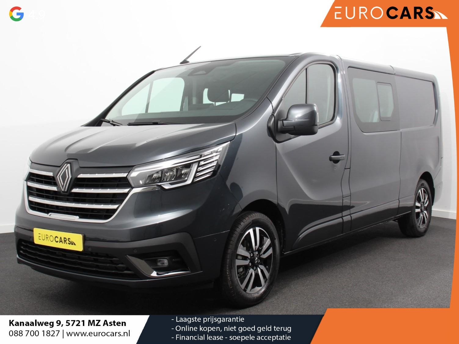 Renault Trafic 2.0 Blue dC1 150PK L2H1 Dubbele Cabine Automa, Auto's, Stof, Gebruikt, 4 cilinders, 150 pk