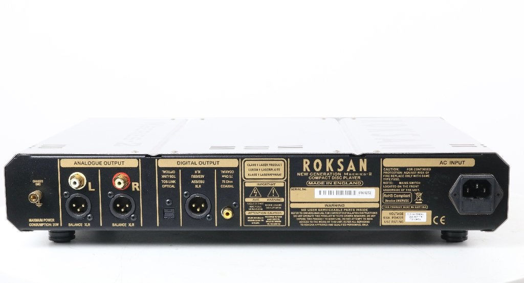 Roksan Caspian M Series-2 Balanced CD Player, Audio, Tv en Foto, Cd-spelers, Overige merken, Ophalen of Verzenden, Zo goed als nieuw