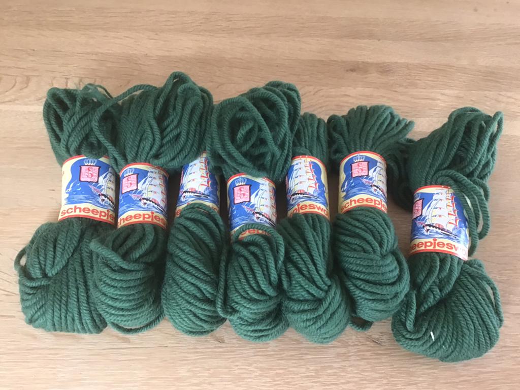 6 strengen Scheepjeswol smyrna, Ophalen of Verzenden, Nieuw, Breien of Haken, Wol of Garen