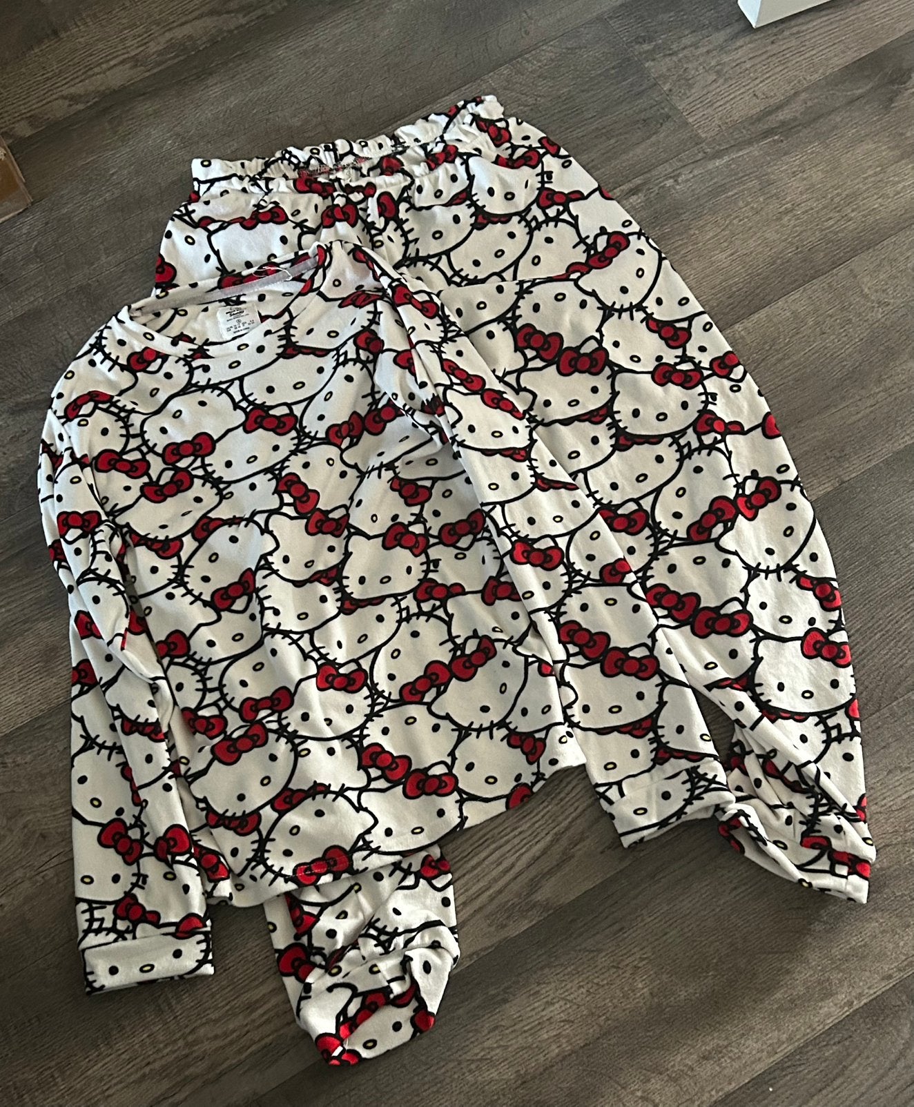 Hello Kitty pyjama wit, maat S, Ophalen of Verzenden, Nieuw, Maat 36 (S)