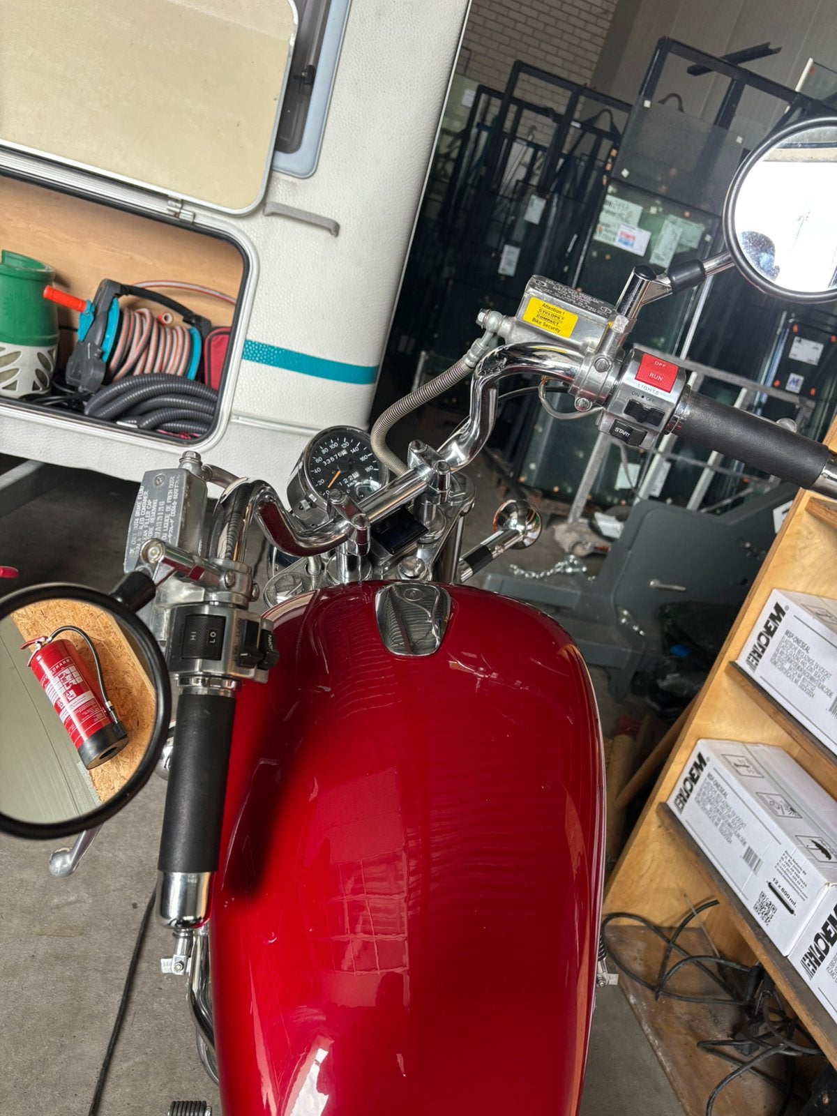 Suzuki intruder 800 cc, Ophalen, Gebruikt