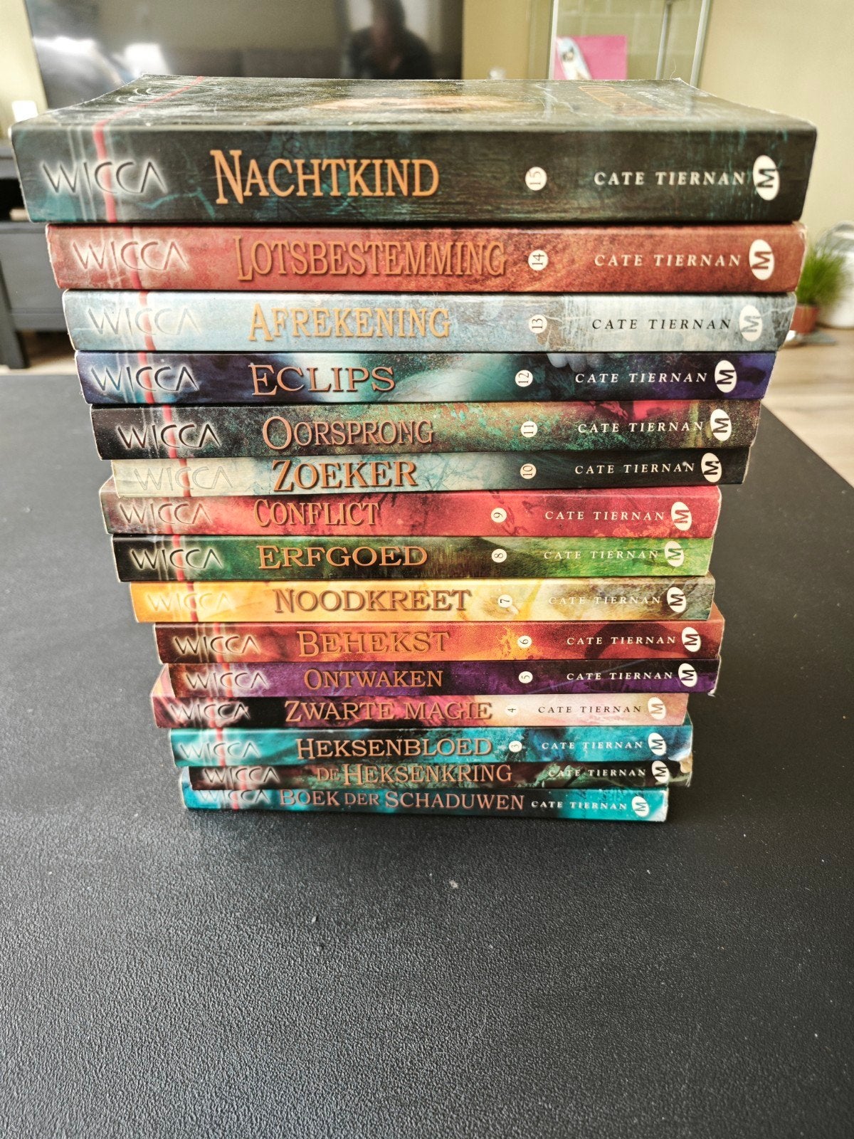 Wicca serie Cate Tiernan - Complete set van 15 boeken, Ophalen of Verzenden, Gelezen, Cate tiernan