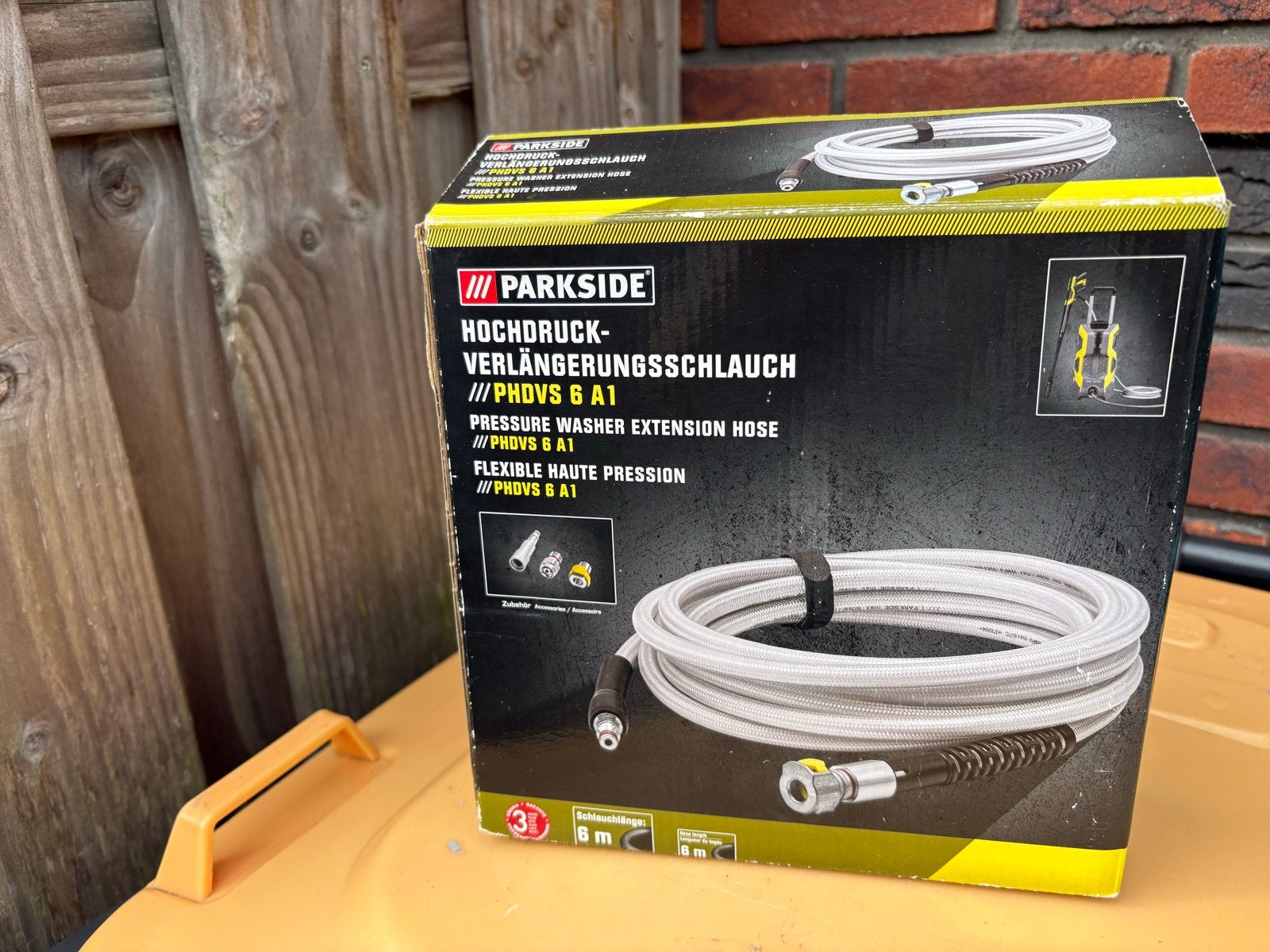 Parkside Hogedruk Verlengslang PHVDS 6 A1 - 6 meter, Ophalen, Nieuw, Overige typen