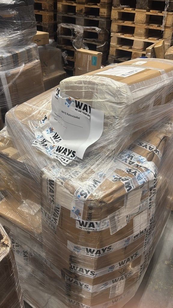 vidaXL Retour Pallets | Verkoopwaarde 990,-  I PLNR #12, Ophalen, Nieuw