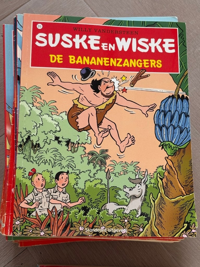 Suske en Wiske stripboeken, Boeken, Stripboeken, Meerdere stripboeken, Ophalen, Gelezen, Willy Vandersteen
