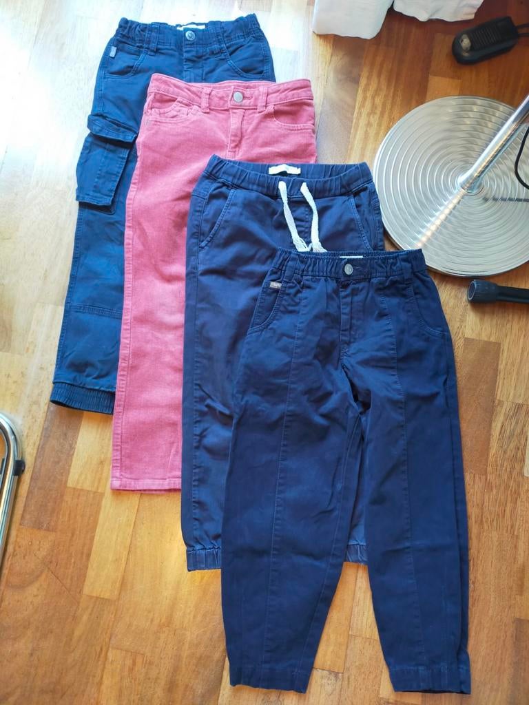 4 broeken maat 122 - NameIt, Blue Ridge, Sissy-Boy,  Zara, Broek, Gebruikt, Jongen, Diverse merken
