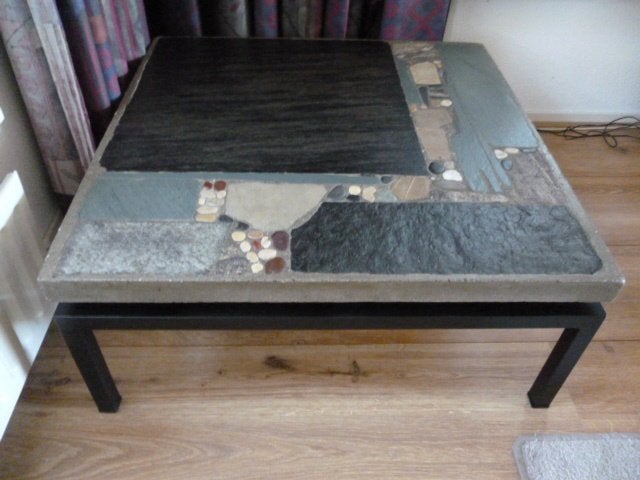 Kingma tafel, Huis en Inrichting, Tafels | Salontafels, Ophalen, 50 tot 100 cm, Vierkant, 50 tot 100 cm