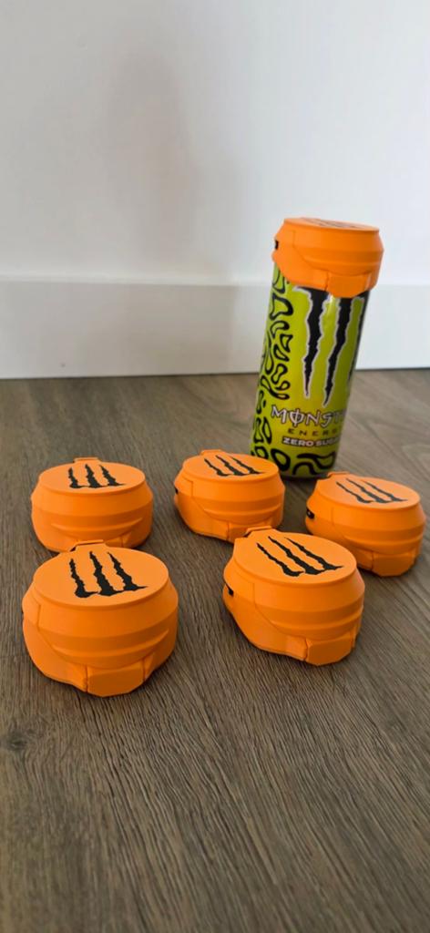Monster Energy Afsluitdop (PowerDop) - Houdt Prik op Blikje, Ophalen of Verzenden, Nieuw, Overige