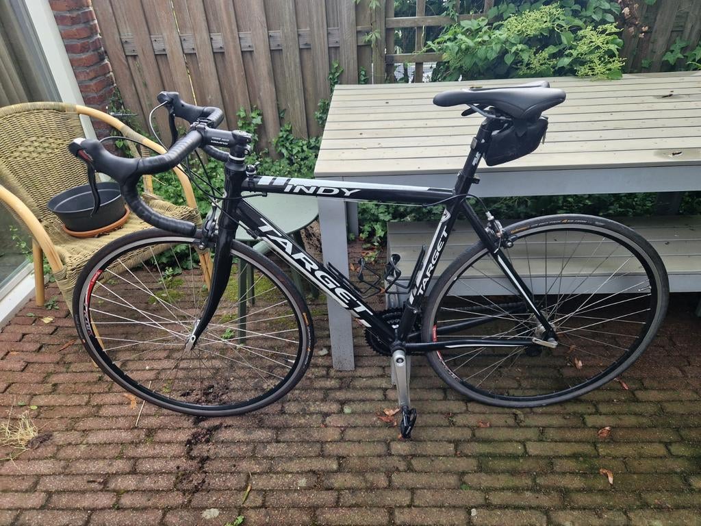 Target Indy racefiets - Zwart, 28 inch, 18 versnellingen, Fietsen en Brommers, Fietsen | Racefietsen, Gebruikt, Heren, Overige merken