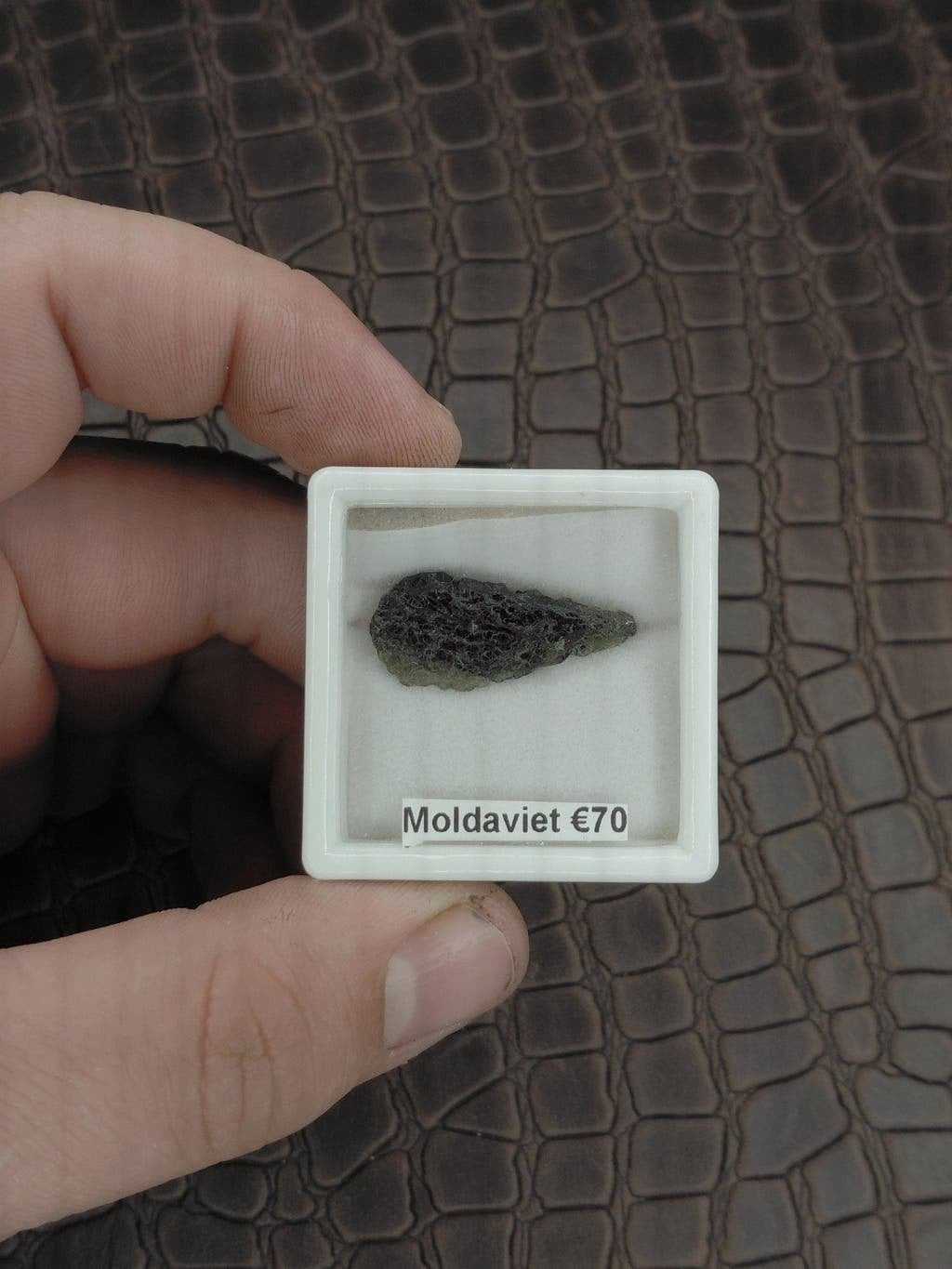Zeer mooie Moldaviet druppel, Sieraden, Tassen en Uiterlijk, Verzenden, Nieuw