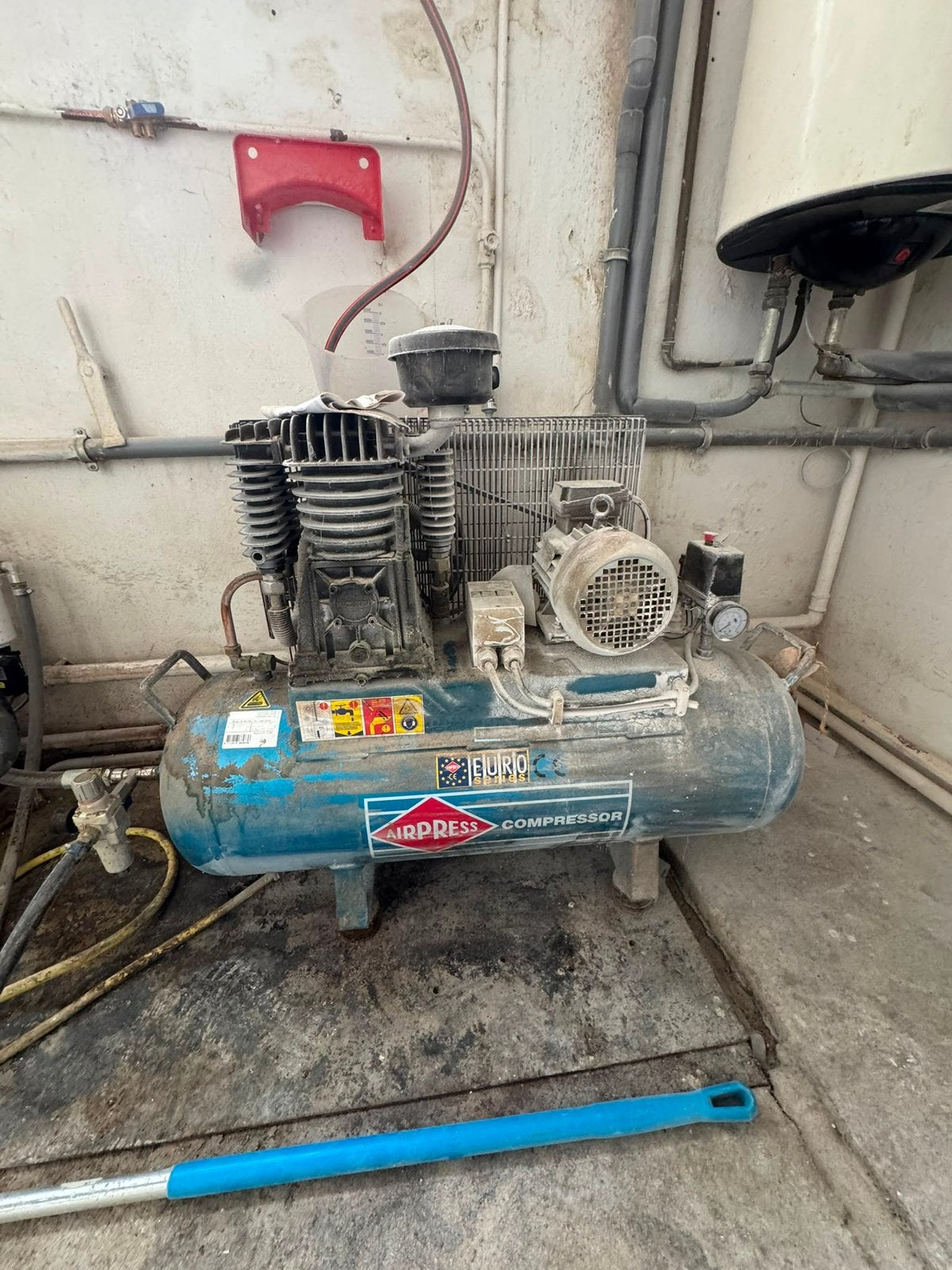 Airpress K 100-300 compressor 100 liter 400V, 100 liter of meer, Ophalen of Verzenden, Zo goed als nieuw