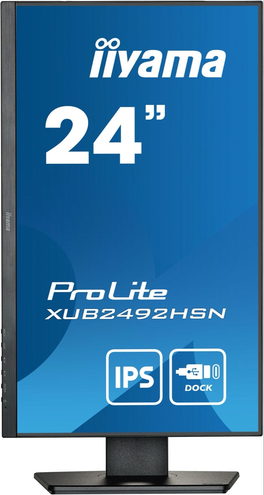 iiyama ProLite XUB2492HSN-B5 | 24” IPS USB-C Full HD Monitor, Computers en Software, Monitoren, Info@novadisplays.nl, In hoogte verstelbaar