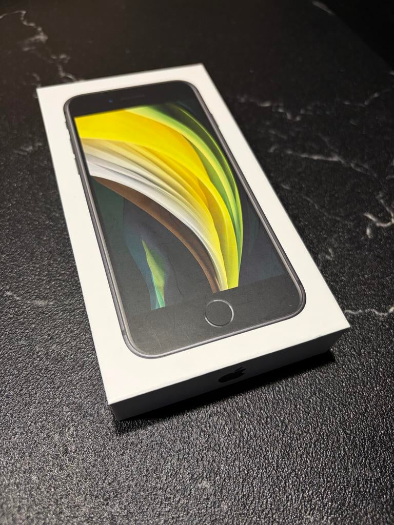 Apple iPhone SE (2020) 128GB Zwart, 128 GB, Zwart, Nieuw, Ophalen of Verzenden