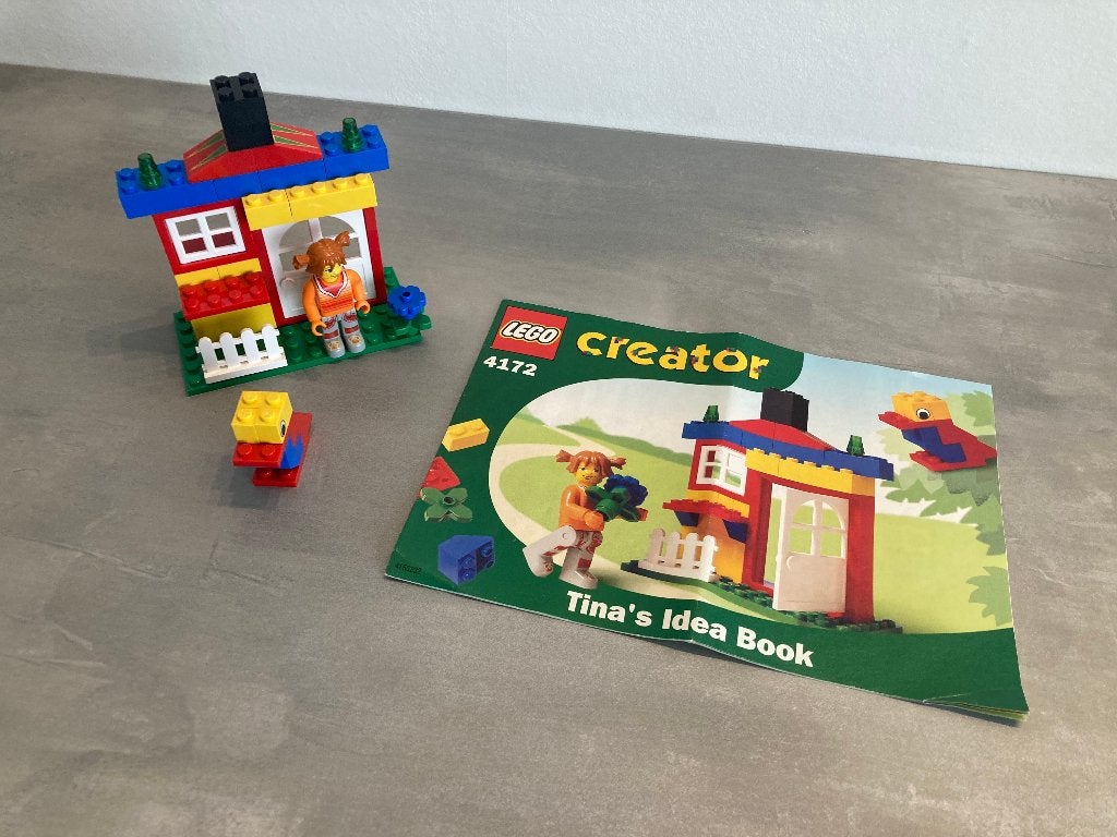 Lego 4172 Creator Tina's House, Kinderen en Baby's, Speelgoed | Duplo en Lego, Compleet, Lego, Ophalen of Verzenden, Zo goed als nieuw