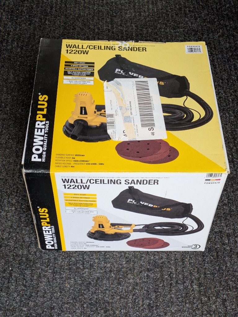 wandschuurmachine, Ophalen, Zo goed als nieuw, 1200 watt of meer, Bandschuurmachine