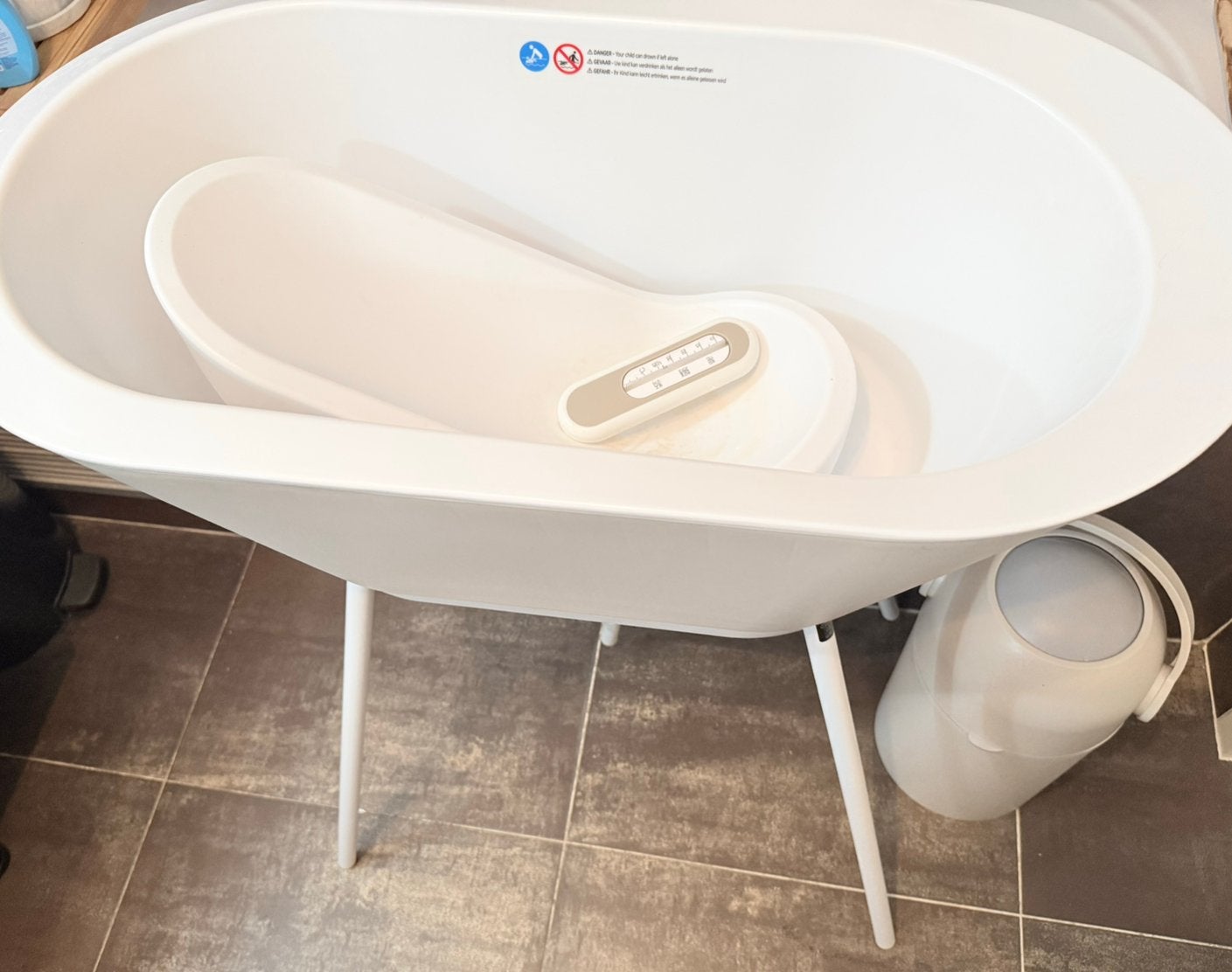 We too oatmeal compleet badset+luiermmer+thermostaat, Kinderen en Baby's, Ophalen, Gebruikt
