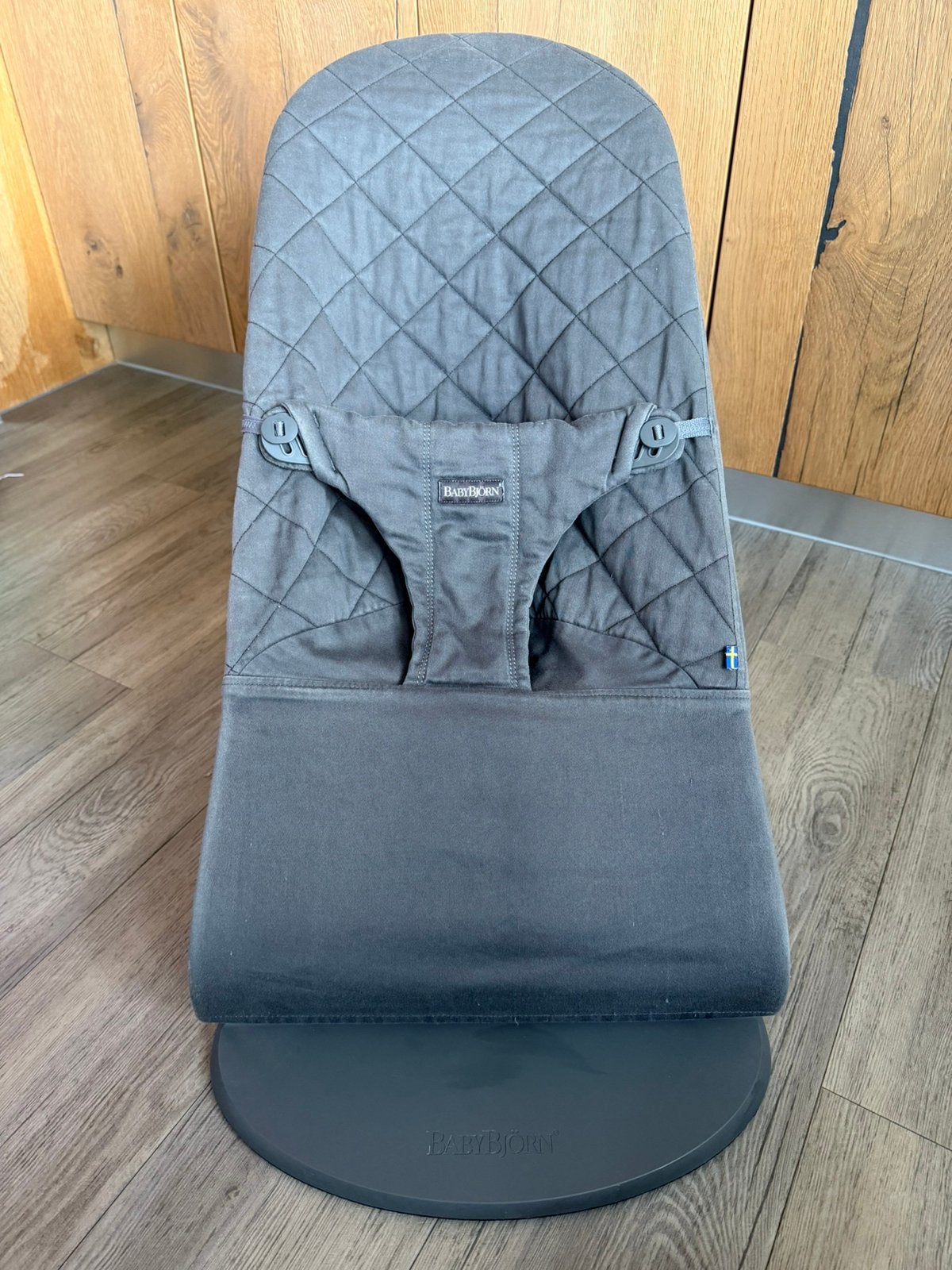 Babybjorn wipstoel grijs, Kinderen en Baby's, Wipstoeltjes, Ophalen of Verzenden, Zo goed als nieuw