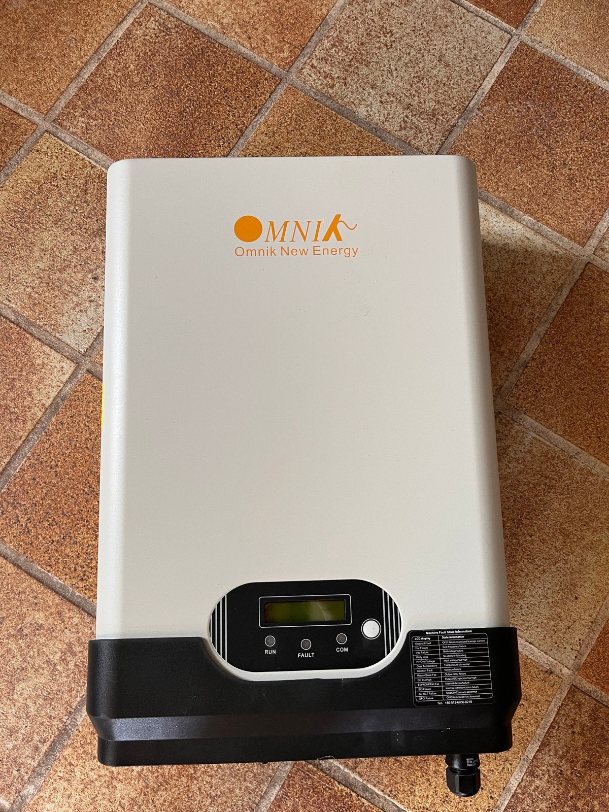 OMNIK Omvormer voor zonnepanelen - Type OMNIK-3K-TL, Ophalen, Gebruikt, Overige typen