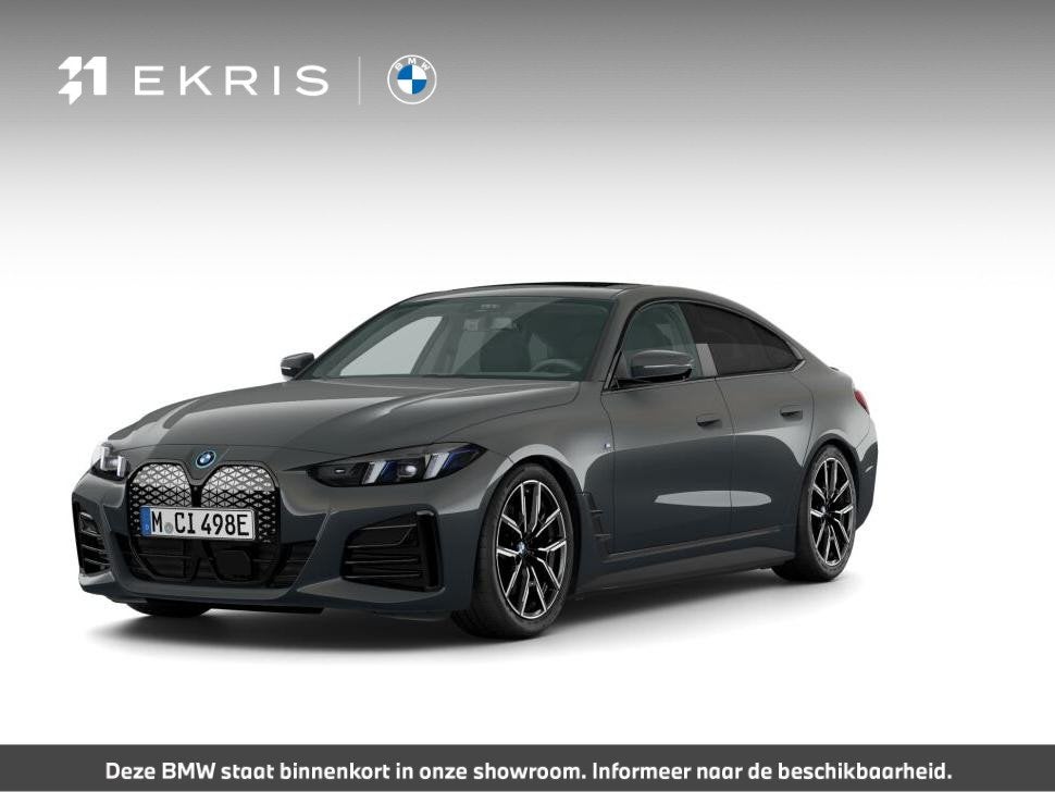 BMW i4 eDrive35 High Executive | M Sportpakket Pro | Innovat, Auto's, BMW, Zwart, 286 pk, 420 min, Nieuw