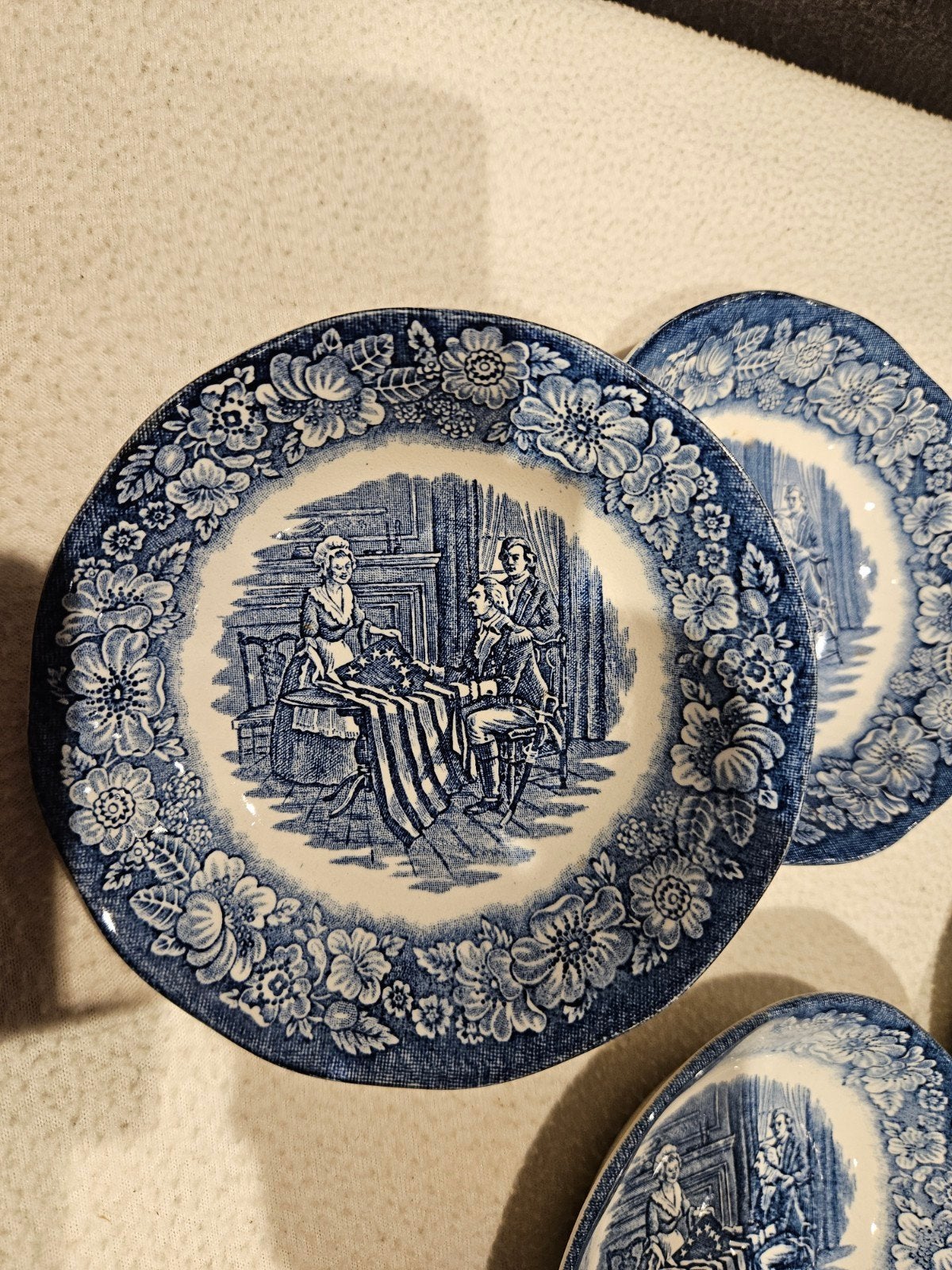 Te Koop:Liberty Blue dessertschaaltjes, Ophalen of Verzenden