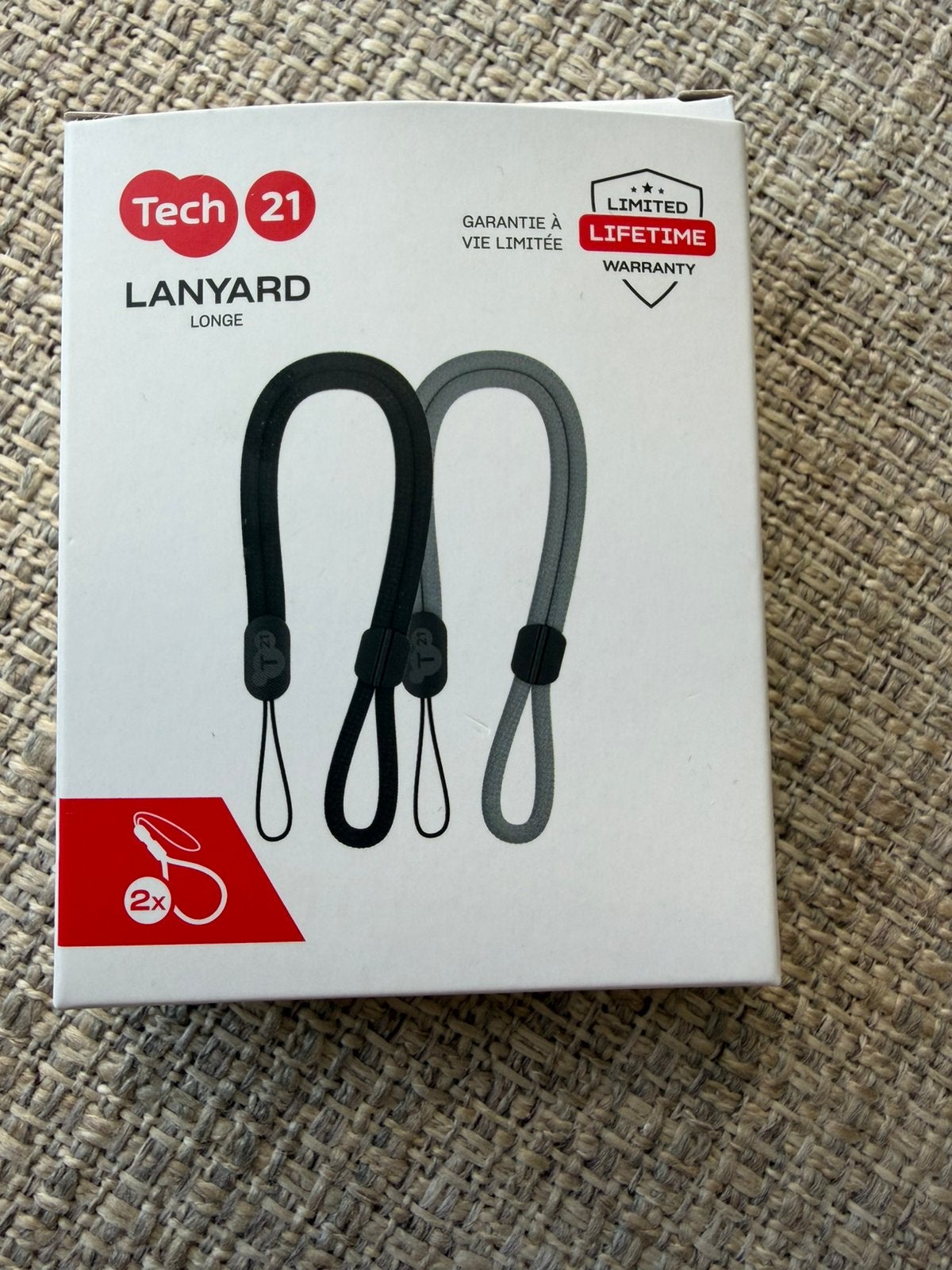 Tech 21 lanyard 2 stuks (Apple), IPhone 16 Pro, Met koord, Overige typen, Nieuw