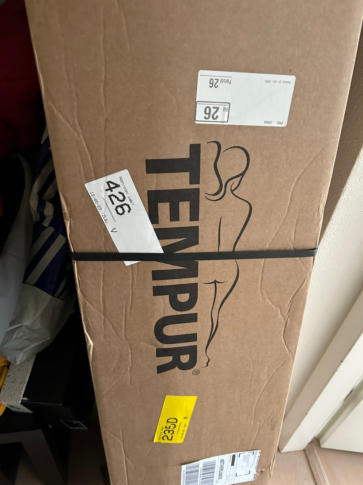 Tempur Ease Topper 160x200x3 cm, Ophalen, Matras, 200 cm, 160 cm