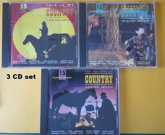 COUNTRY, 15 stuks CD's waaronder 2 x LINE DANCE, Ophalen of Verzenden, Zo goed als nieuw