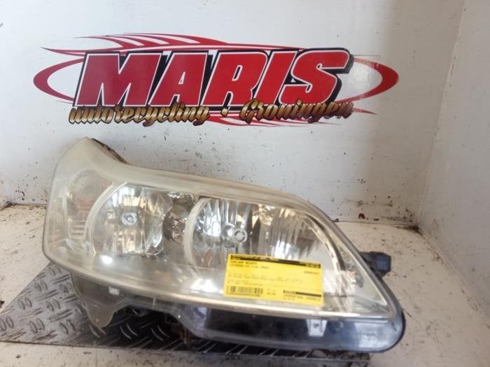 Koplamp rechts van een Citroen C4, Gebruikt, -, Ophalen of Verzenden, -