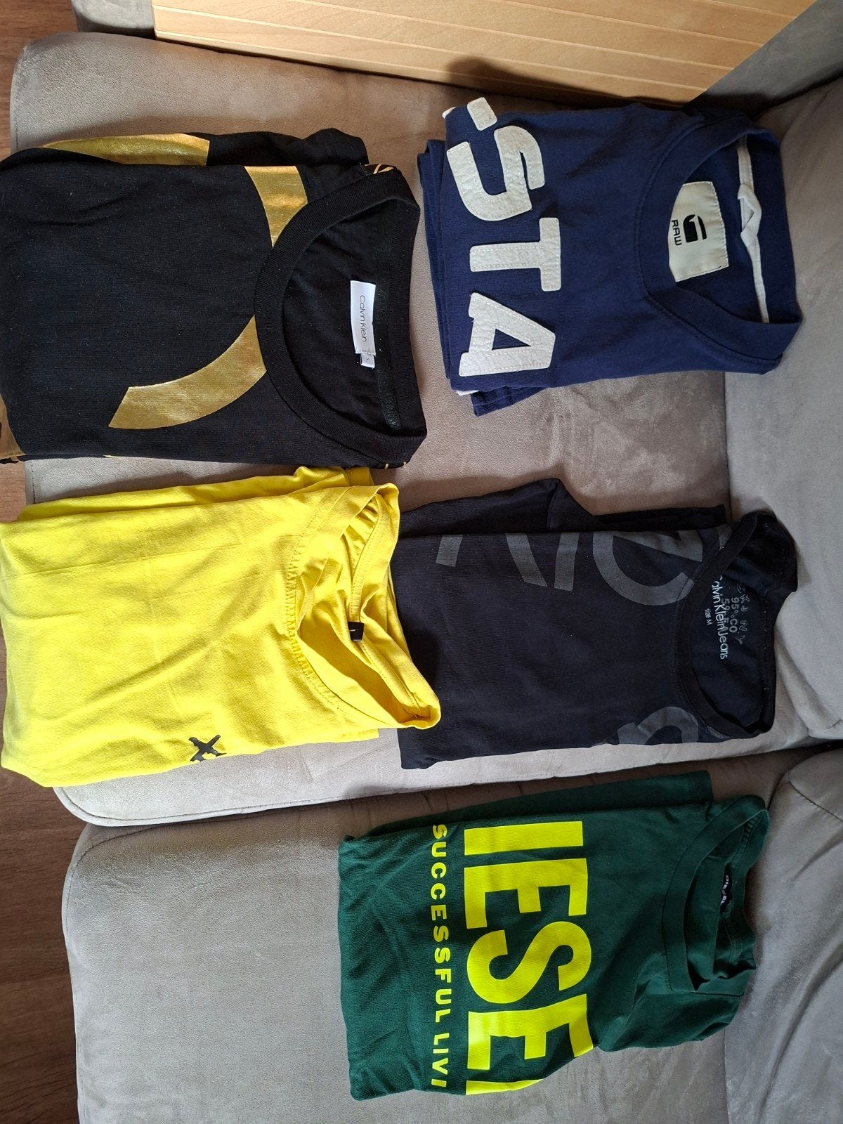 Diverse heren T-shirts: Calvin Klein, G-Star, Diesel, Kleding | Heren, T-shirts, Ophalen of Verzenden