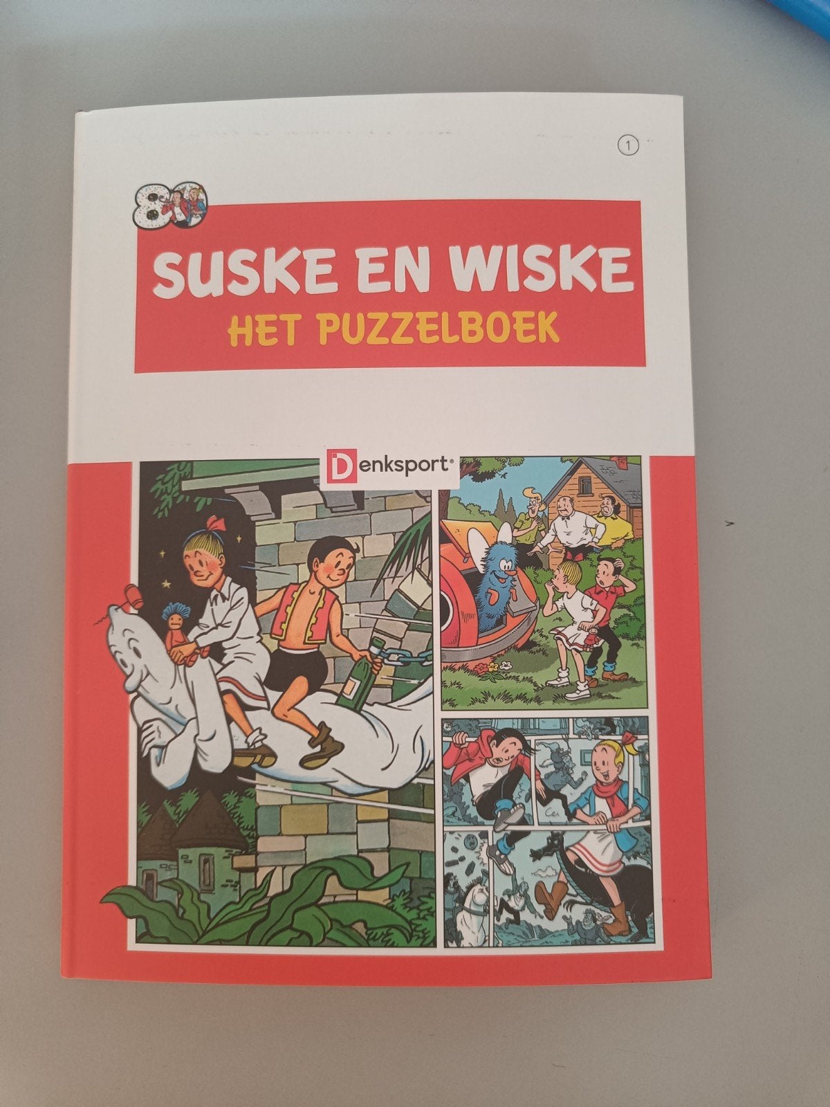 Suske en Wiske Het Puzzelboek - Denksport (nieuw), Ophalen of Verzenden, Minder dan 500 stukjes, Nieuw, Puzzelboek