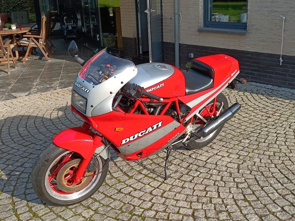 DUCATI 750 SPORT 1989, Motoren, 750 cc, Gebruikt, Meer dan 35 kW, Handgeschakeld