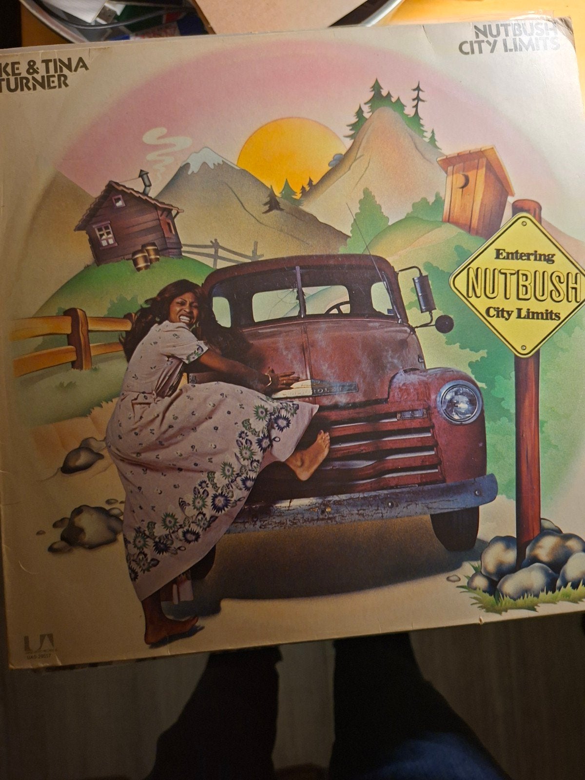 Ike & Tina Turner - Nutbush City Limits LP (1973), LP, Gebruikt, Pop, Ophalen of Verzenden