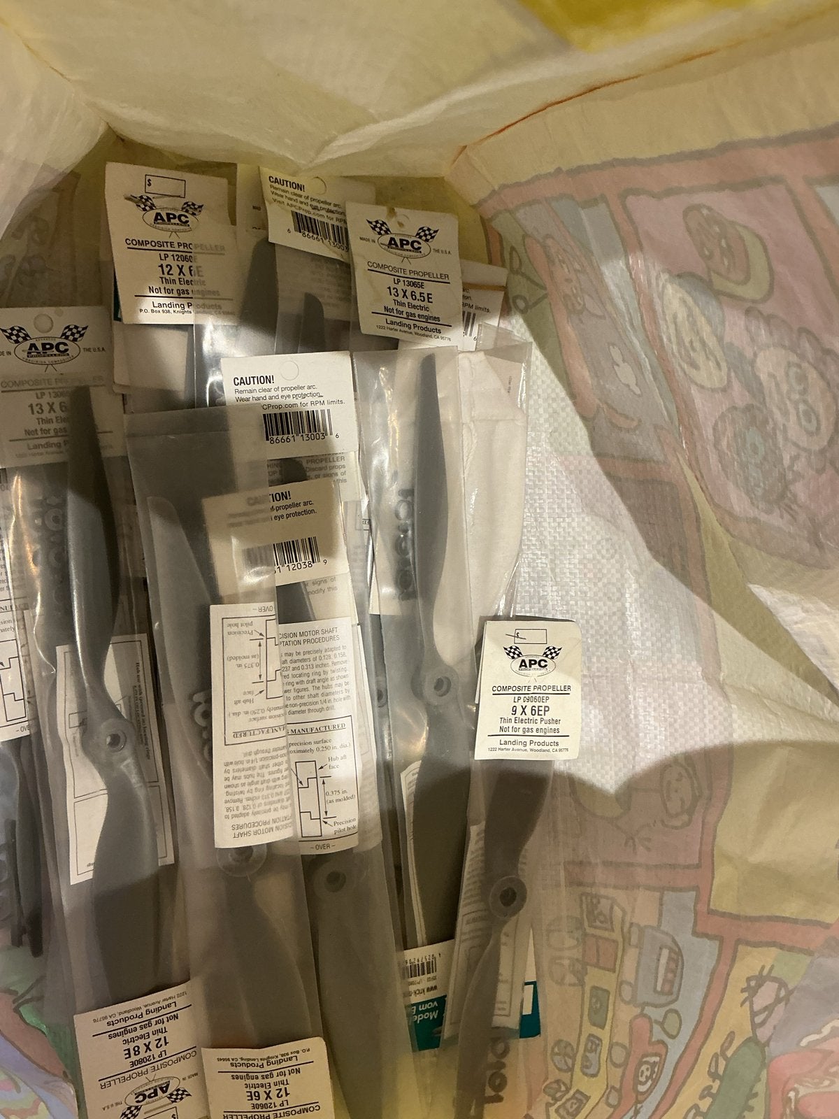 APC Composite Propellers - Diverse Maten (Nieuw), Overige merken, Nieuw, Ophalen of Verzenden, Groter dan 1:72