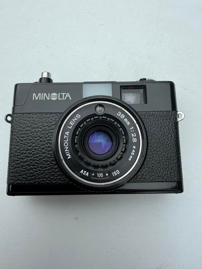 Vintage Minolta Hi-Matic G2 camera, Audio, Tv en Foto, Fotocamera's Analoog, Ophalen of Verzenden, Gebruikt, Compact, Minolta