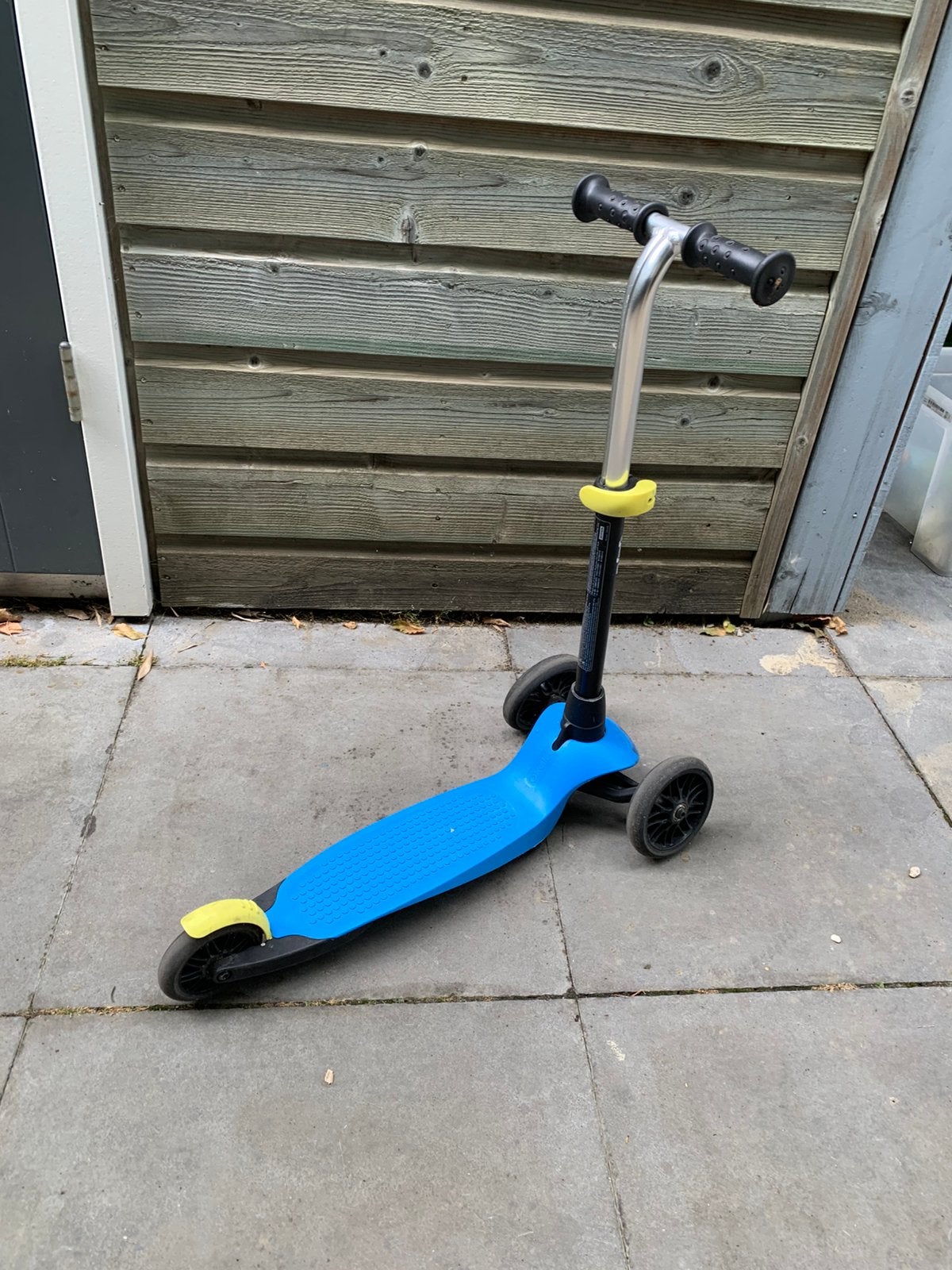 B1 Oxelo step blauw, Ophalen, Zo goed als nieuw, Gewone step