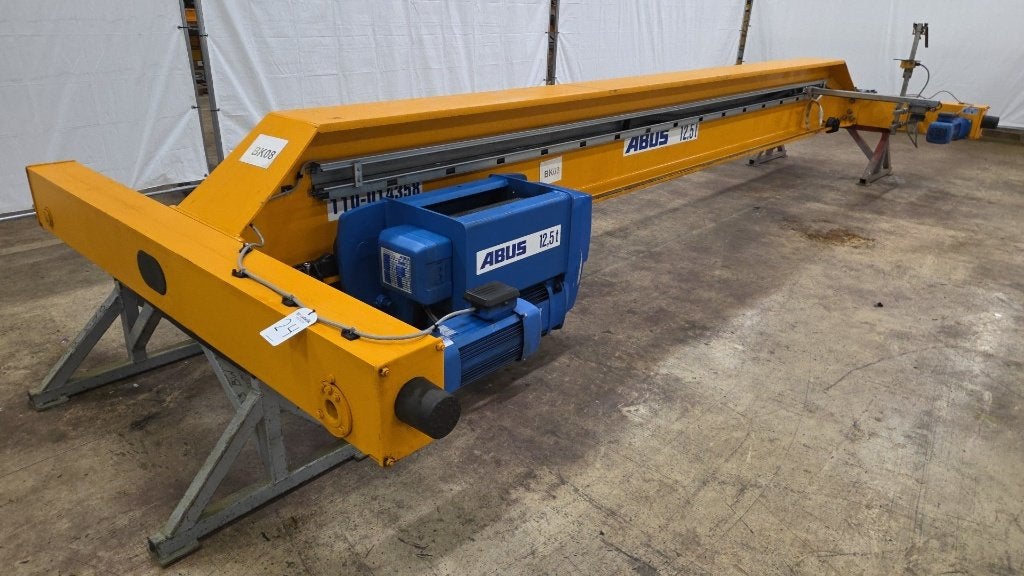 Abus 12.500 KG x 5740 mm 2011 bovenloopkraan, Ophalen, Gebruikt, Elektrisch