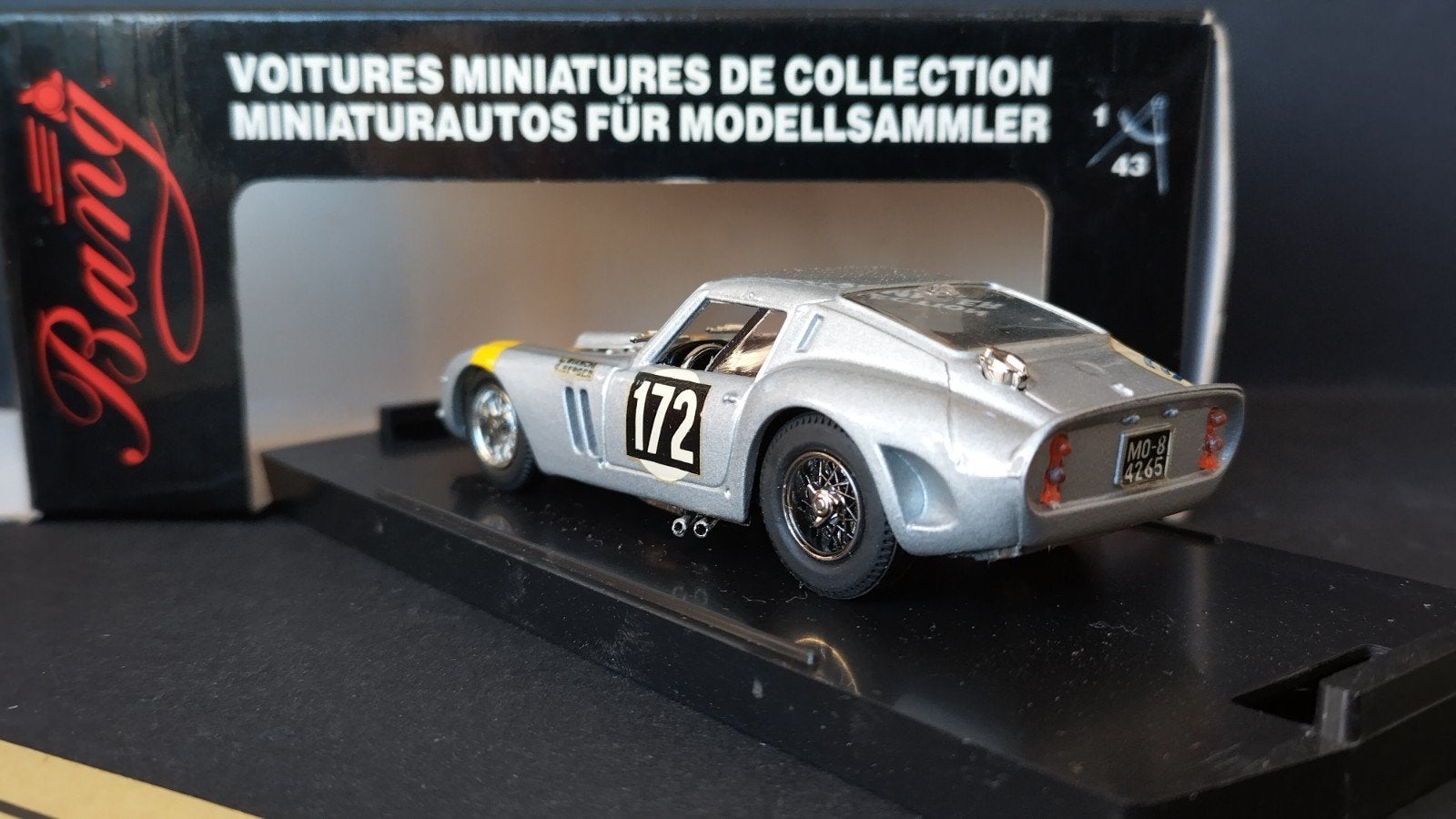 Ferrari 250 GTi Tour de France 1964 1:43 Bang Models Pol, Hobby en Vrije tijd, Auto, Verzenden, ., Zo goed als nieuw